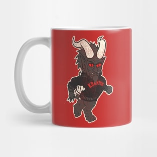 DEUTSCHLAND "DER BEKÄMPFENDE" KRAMPI Mascot Mug